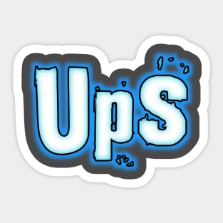 Ups Sticker